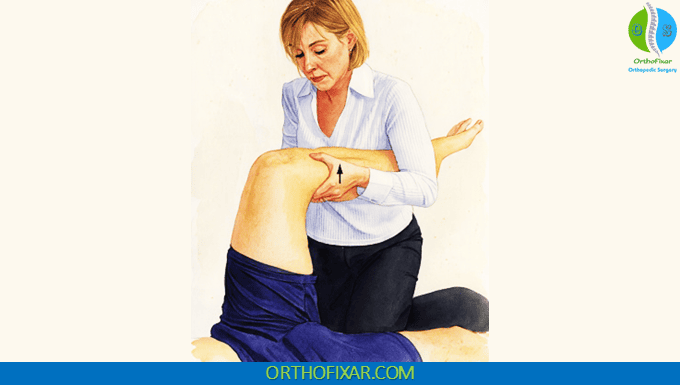 90–90 Anterior Drawer Test