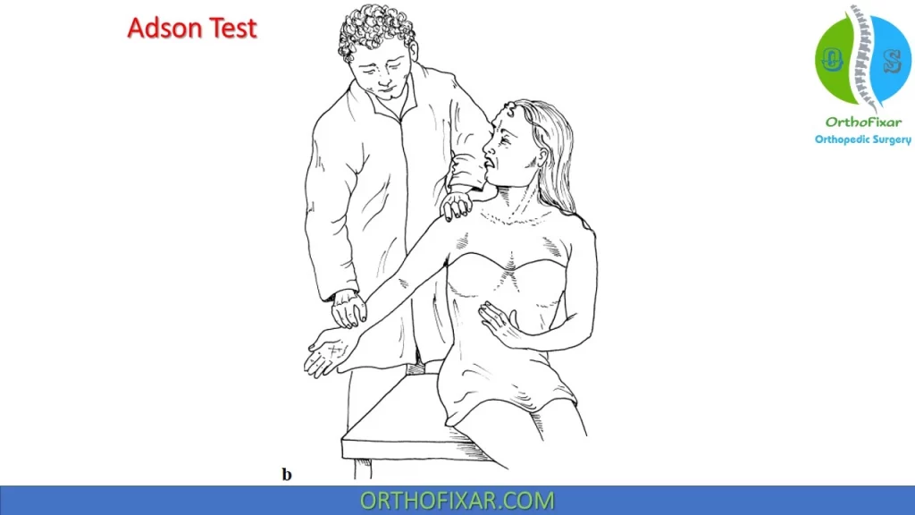 Adson Test procedure