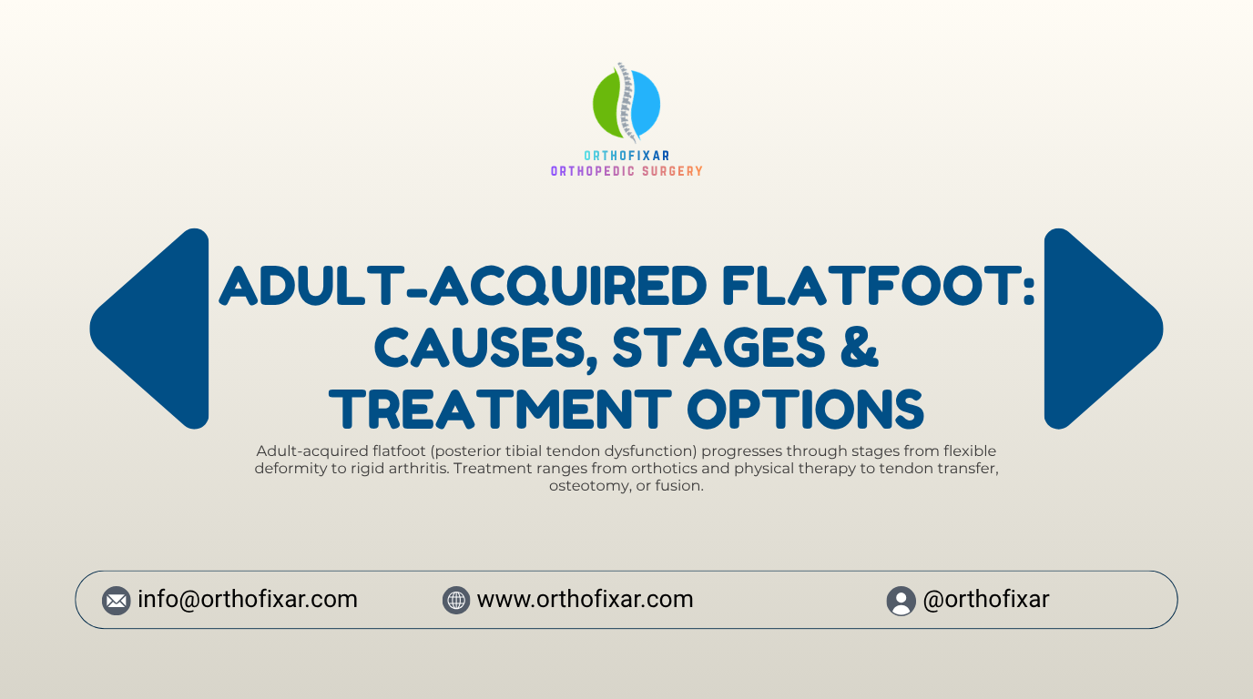 adult acquired flatfoot