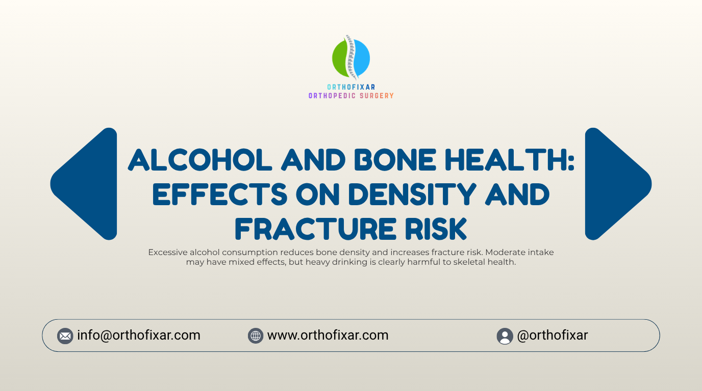 Alcohol and Bone Health Effects on Density and Fracture Risk