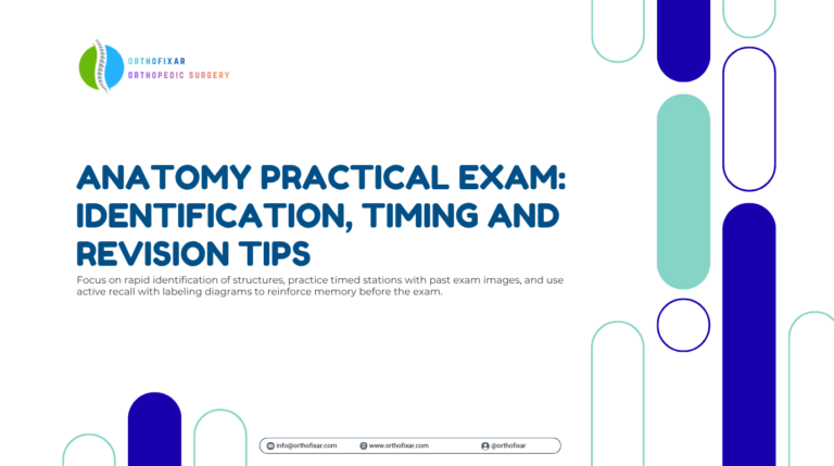 Anatomy Practical Exam Identification Timing and Revision Tips