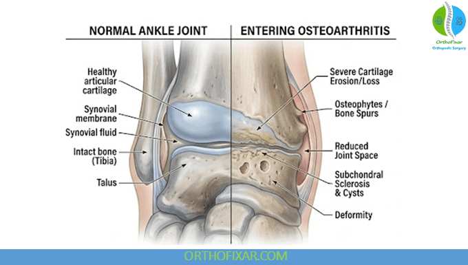 Ankle Osteoarthritis: Symptoms, Bracing & Treatment Options 4 Ankle Osteoarthritis