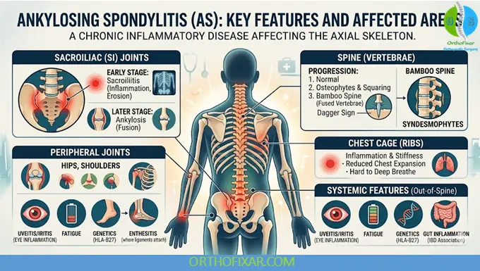 Ankylosing Spondylitis Symptoms, Diagnosis, Treatment, Stages & Physical Therapy