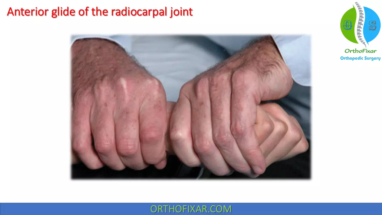Wrist Orthopaedic Test: Supination Lift Test
