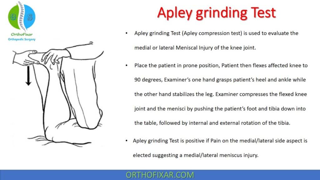 Apley Grinding Test | OrthoFixar 2024