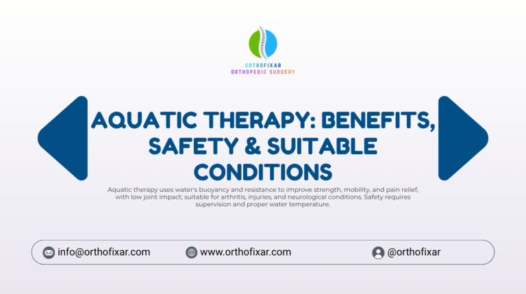 Aquatic Therapy Benefits Safety Suitable Conditions