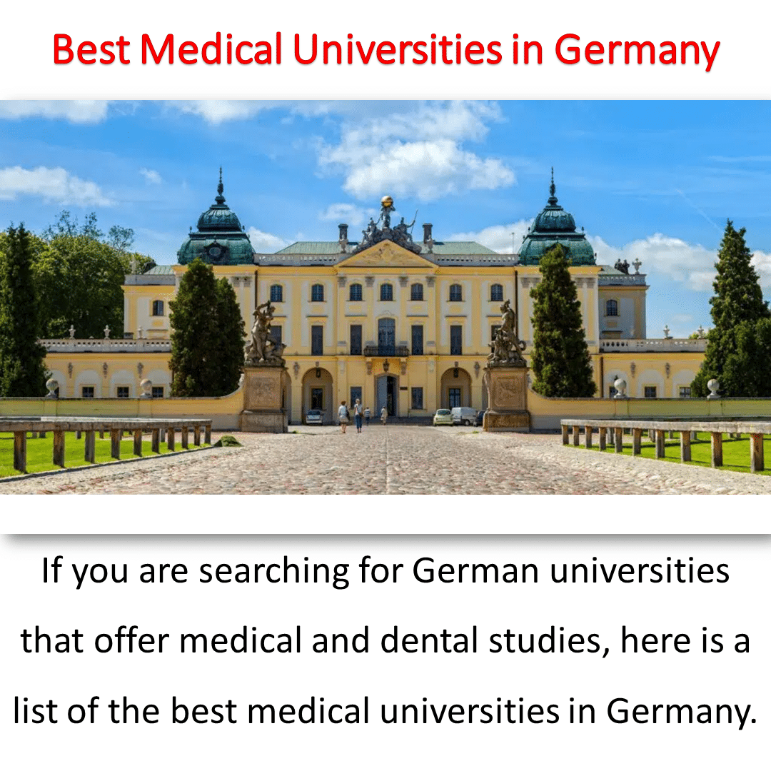  Best Medical Universities in Germany 