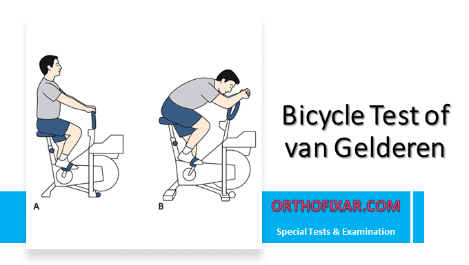 Bicycle Test of van Gelderen