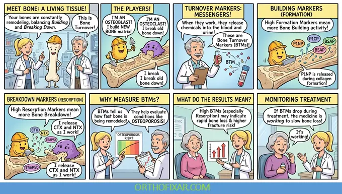 Bone Turnover Markers: P1NP and CTX Testing for Osteoporosis 3 Bone Turnover Markers P1NP and CTX Testing for Osteoporosis