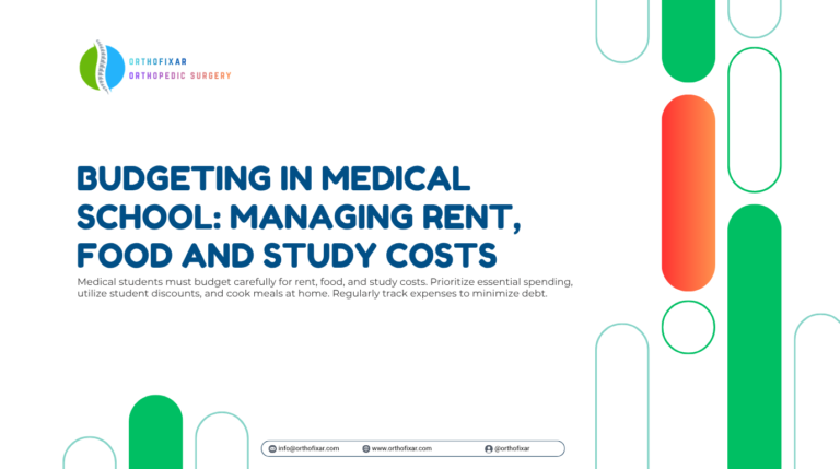 Budgeting in Medical School Managing Rent Food and Study Costs