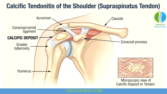 Calcific Tendonitis of the Shoulder Symptoms & Treatment