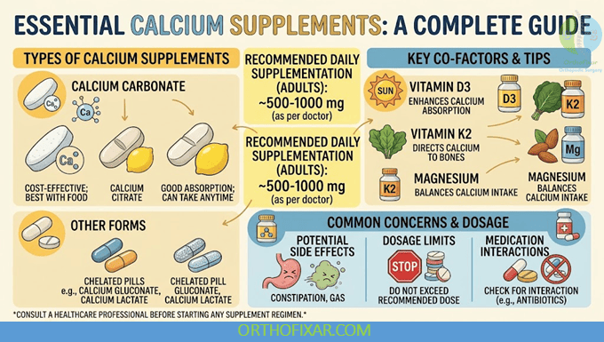 Calcium for Bone Health: Daily Needs, Foods & Supplements 5 Calcium Supplements