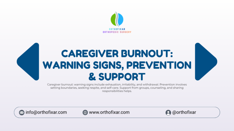 Caregiver Burnout Warning Signs Prevention Support