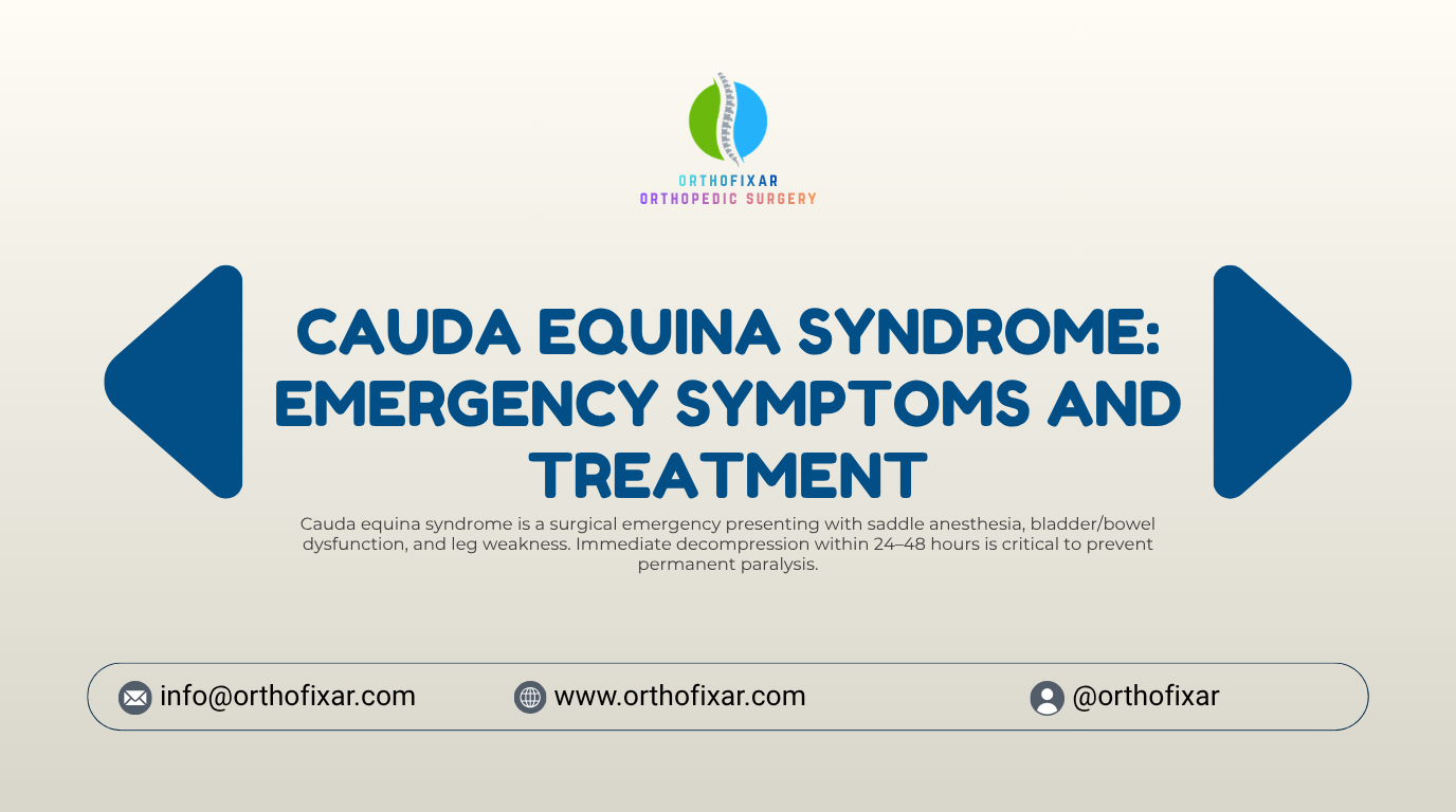 cauda equina syndrome