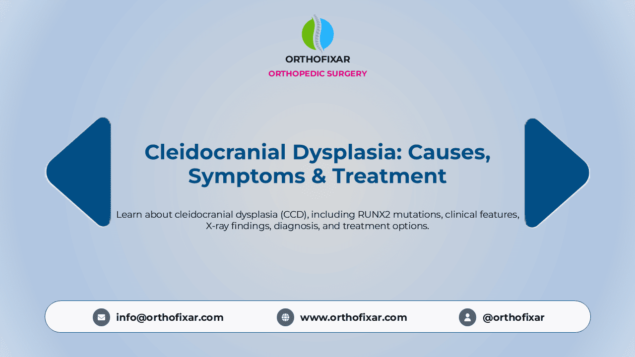 Cleidocranial Dysplasia Causes- Symptoms -Treatment