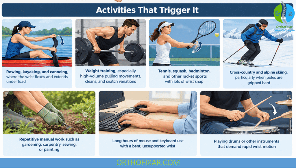 Intersection Syndrome: Dorsal Wrist Pain Causes & Treatment 6 Common Causes and Risk Factors