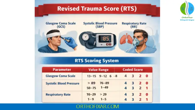 Revised Trauma Score (RTS) 3 Components of the Revised Trauma Score