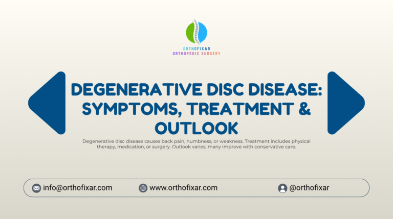 Degenerative Disc Disease Symptoms Treatment Outlook