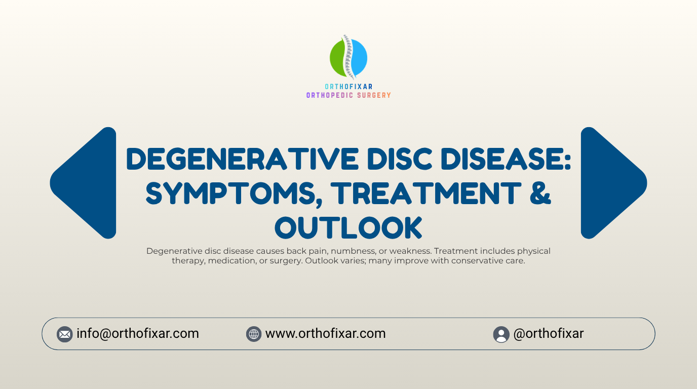 Degenerative Disc Disease Symptoms Treatment Outlook