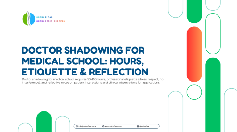 doctor shadowing for medical school