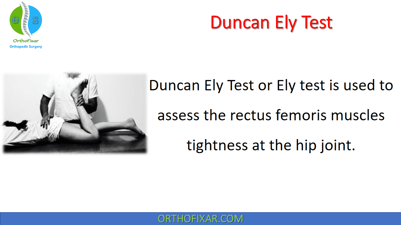  Duncan Ely Test 