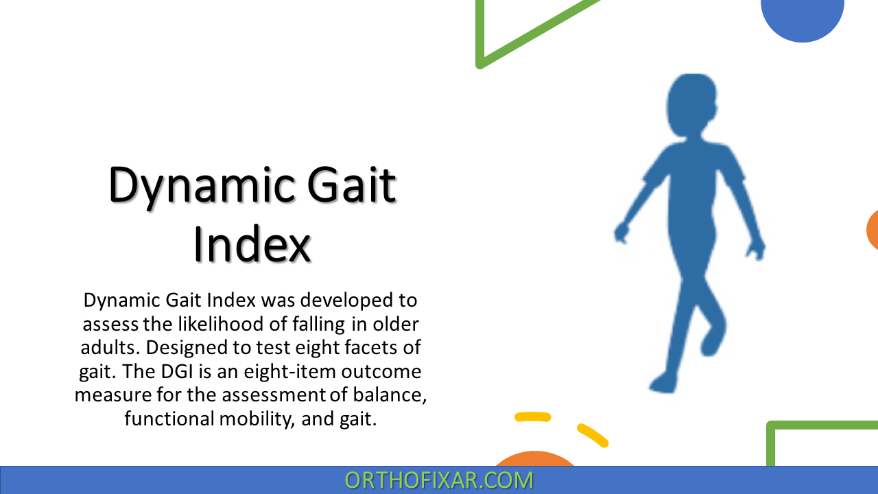 Dynamic Gait Index 