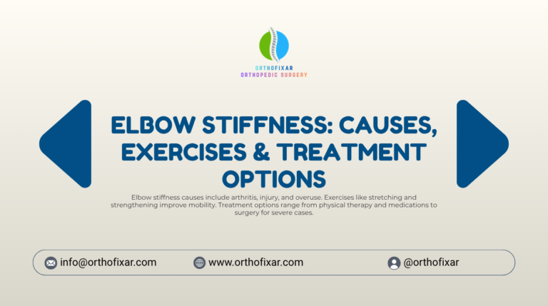 Elbow Stiffness Causes Exercises Treatment Options