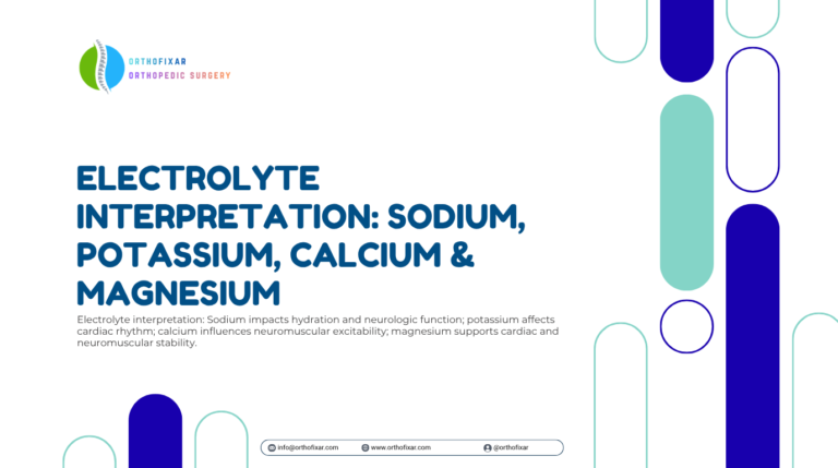 electrolyte interpretation