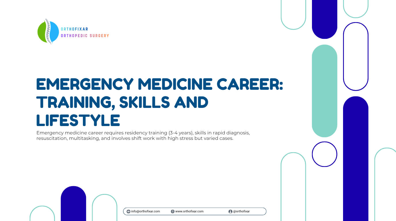 Emergency Medicine Career Training Skills and Lifestyle