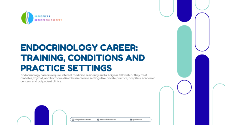 Endocrinology Career Training Conditions and Practice Settings