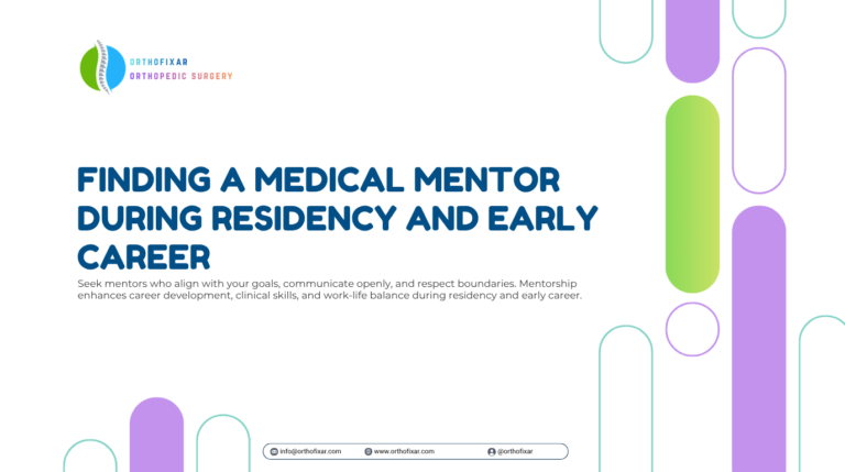 Finding a Medical Mentor During Residency and Early Career