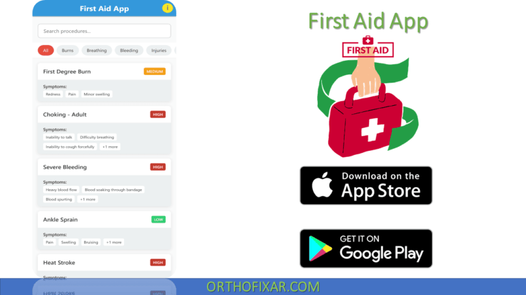 First Aid App for Android iOS