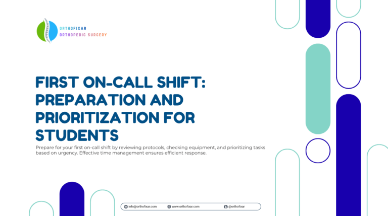 First On Call Shift Preparation and Prioritization for Students