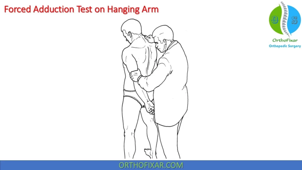 Forced Adduction Test on Hanging Arm