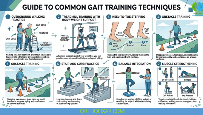 Gait Training: How Physical Therapy Improves Safe Walking 5 Gait Training Techniques Used by Physical Therapists