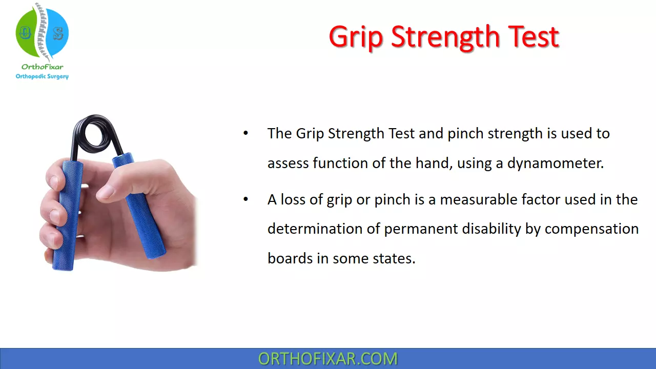  Grip Strength Test 