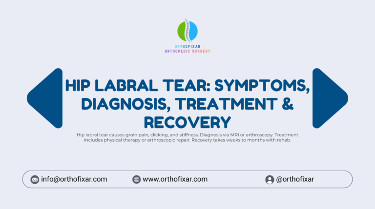 Hip Labral Tear Symptoms Diagnosis Treatment Recovery