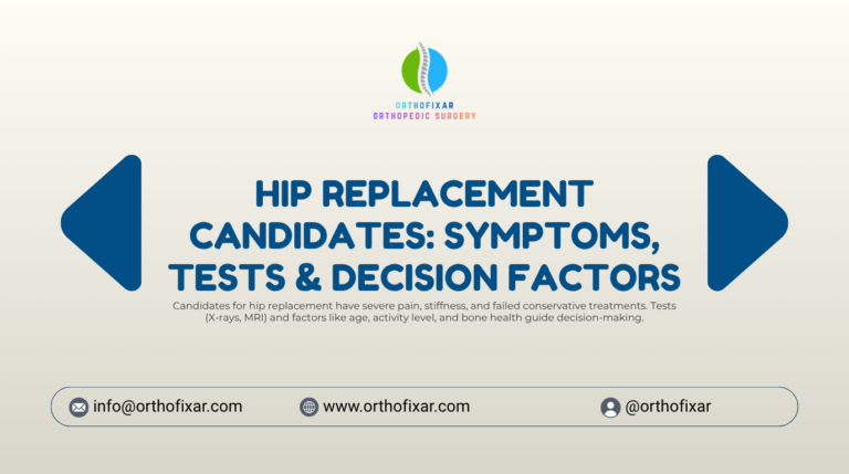 Hip Replacement Candidates Symptoms Tests Decision Factors
