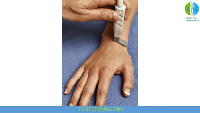 “Hockey stick” transducer.