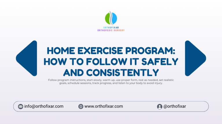 Home Exercise Program How to Follow It Safely and Consistently