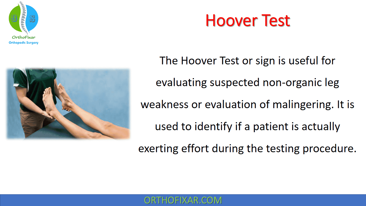  Hoover Test 