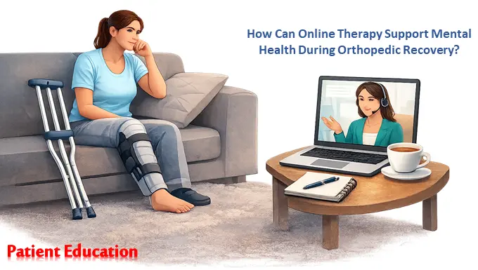 How Can Online Therapy Support Mental Health During Orthopedic Recovery?