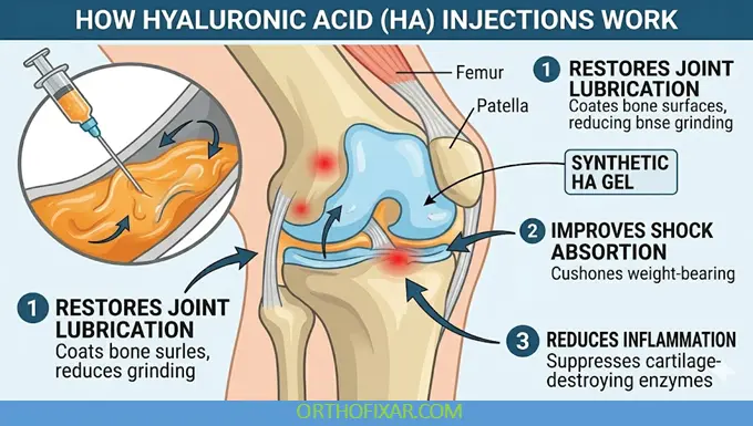 How Hyaluronic Acid Injections Work For Knee Osteoarthritis