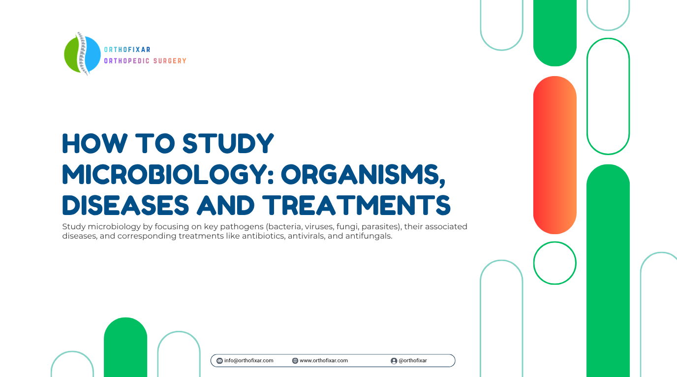 How to Study Microbiology Organisms Diseases and Treatments