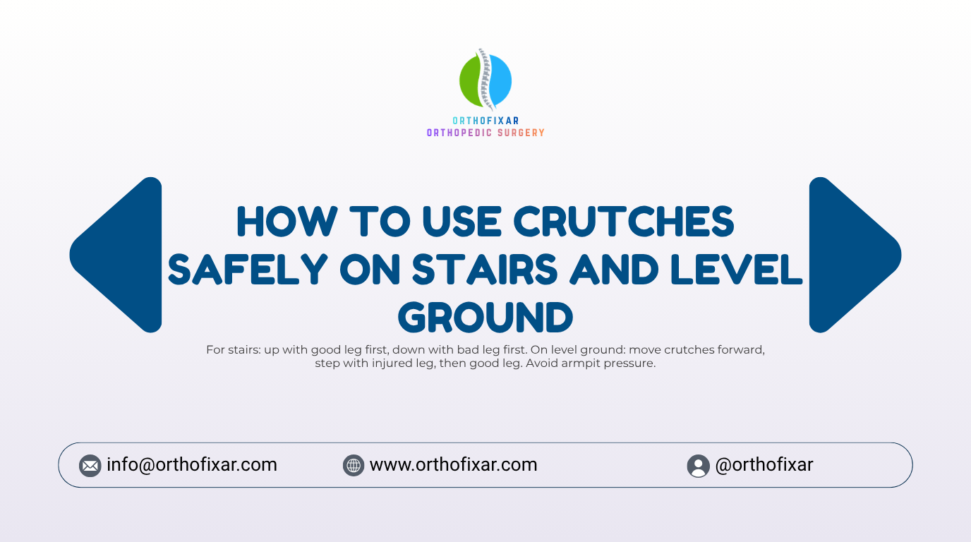 how to use crutches