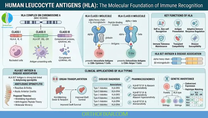 Human Leucocyte Antigens (HLA) Structure, Function, HLA Types, and Clinical Significance