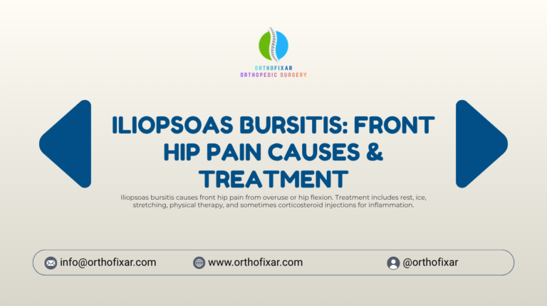 Iliopsoas Bursitis Front Hip Pain Causes Treatment