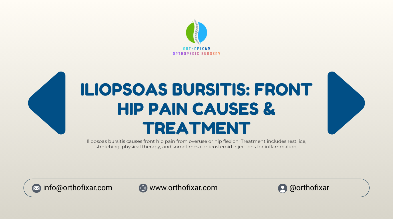 Iliopsoas Bursitis Front Hip Pain Causes Treatment
