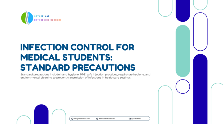 Infection Control for Medical Students Standard Precautions