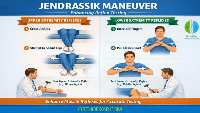 Jendrassik Maneuver 2 Jendrassik Maneuver for upper vs lower limbs